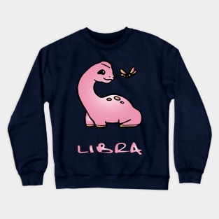 libra dinosaur baby Crewneck Sweatshirt